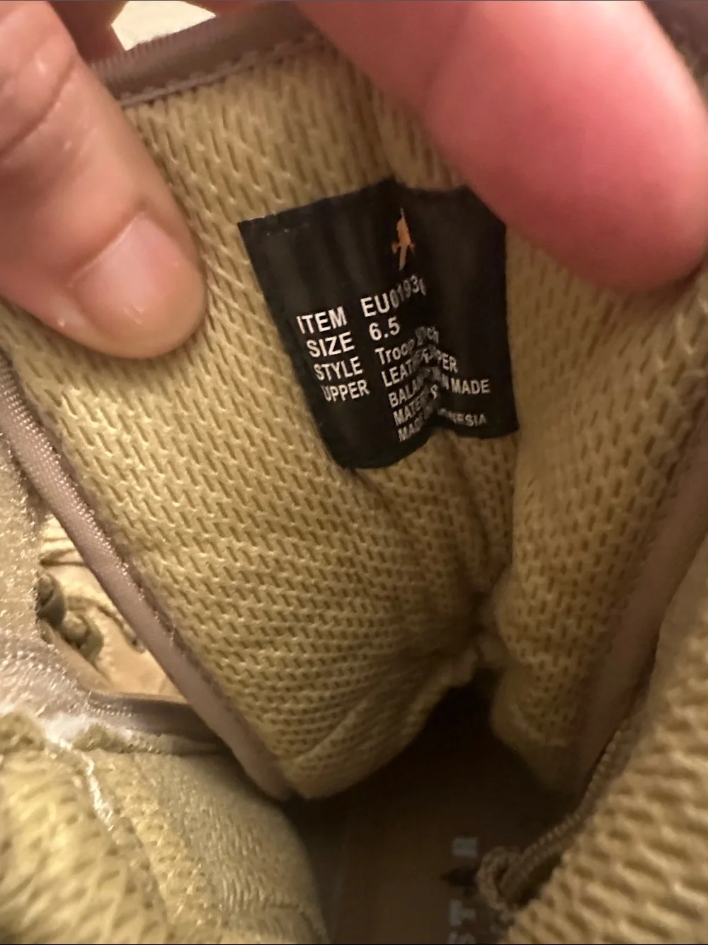 Eurostar Troop Boots
